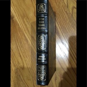 Signed 1st edition by Ann Dillard leatherbound